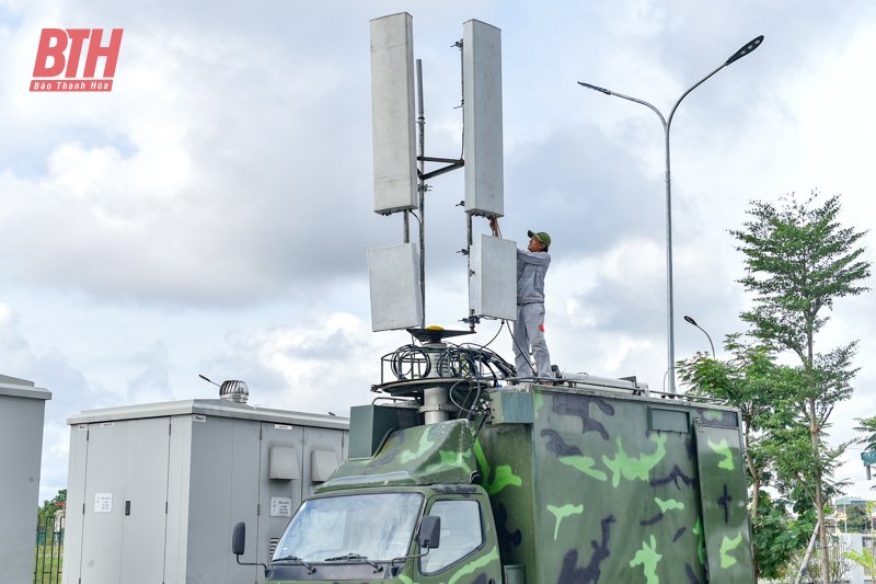 Viettel Thanh Hóa lắp đặt và chạy thử mạng 5G.