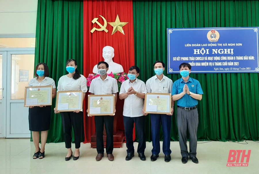 Liên đoàn Lao động thị xã Nghi Sơn quan tâm, chăm lo đời sống người lao động