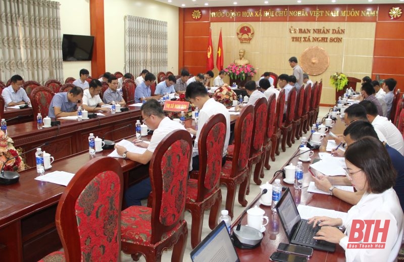 Các đại biểu tại buổi làm việc.