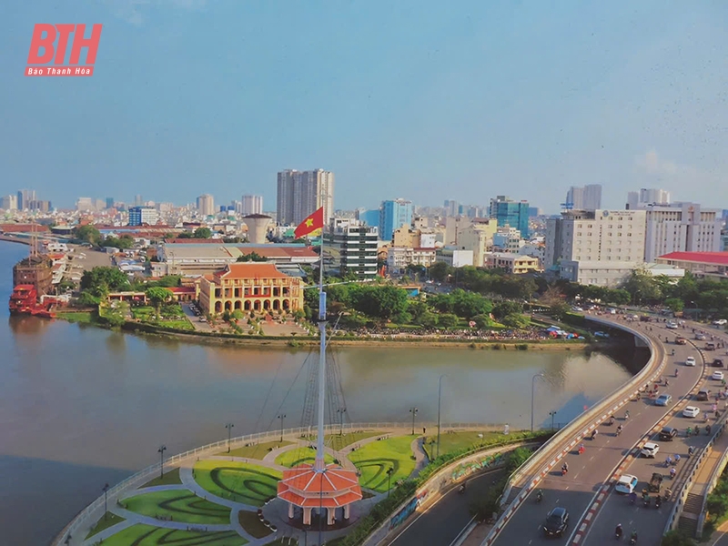 Thành phố Hồ Chí Minh - trung tâm kinh tế năng động bậc nhất cả nước. Ảnh: Khôi Nguyên