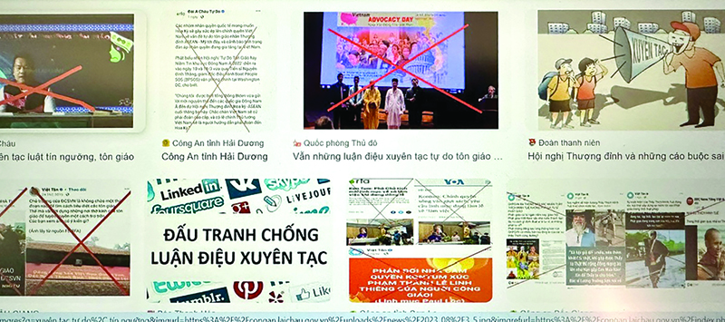 Người dân cần đề cao cảnh giác trước các thông tin xuyên tạc về tự do tôn giáo, tín ngưỡng trên không gian mạng.