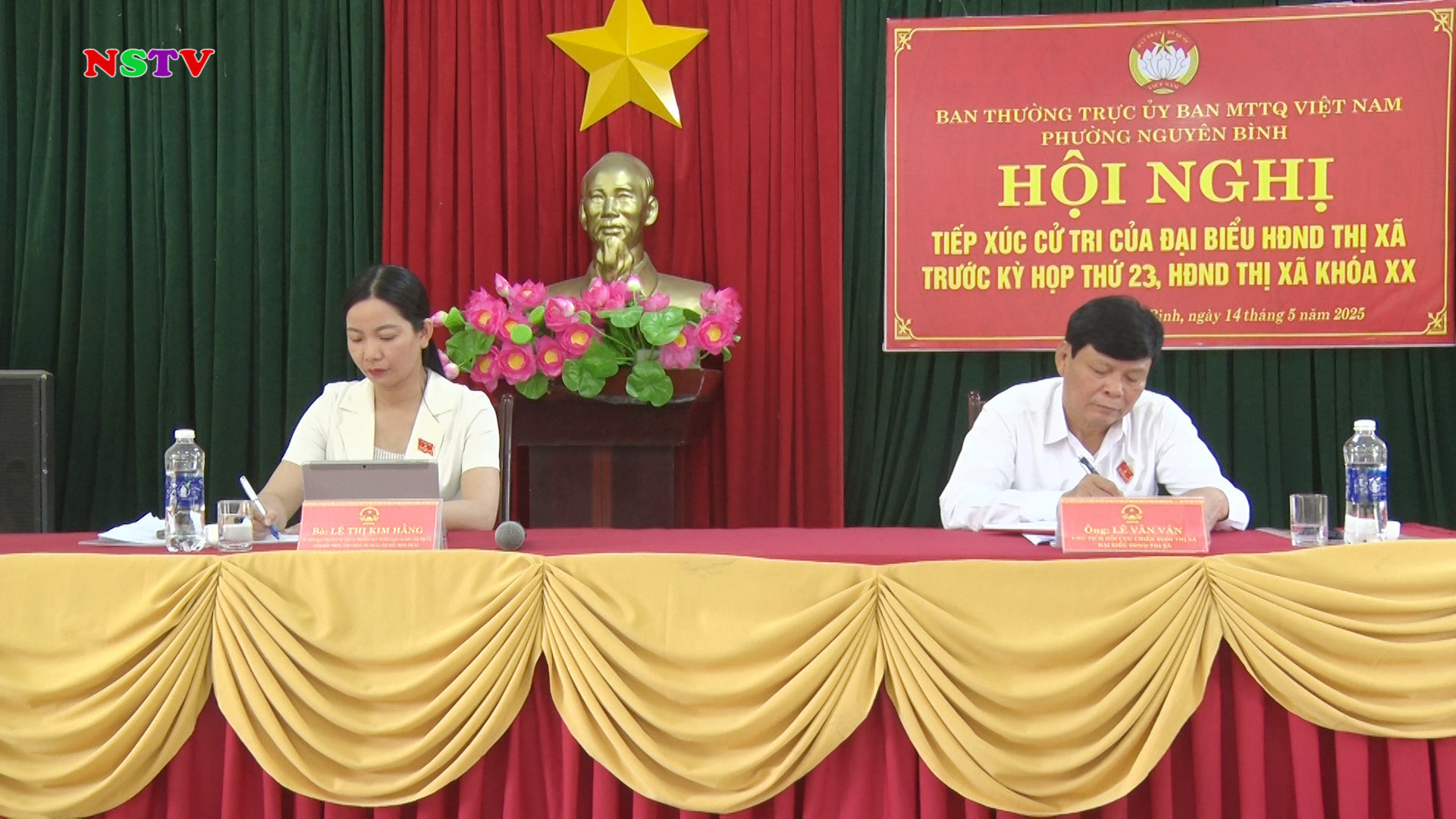 Các đại biểu HĐND thị xã