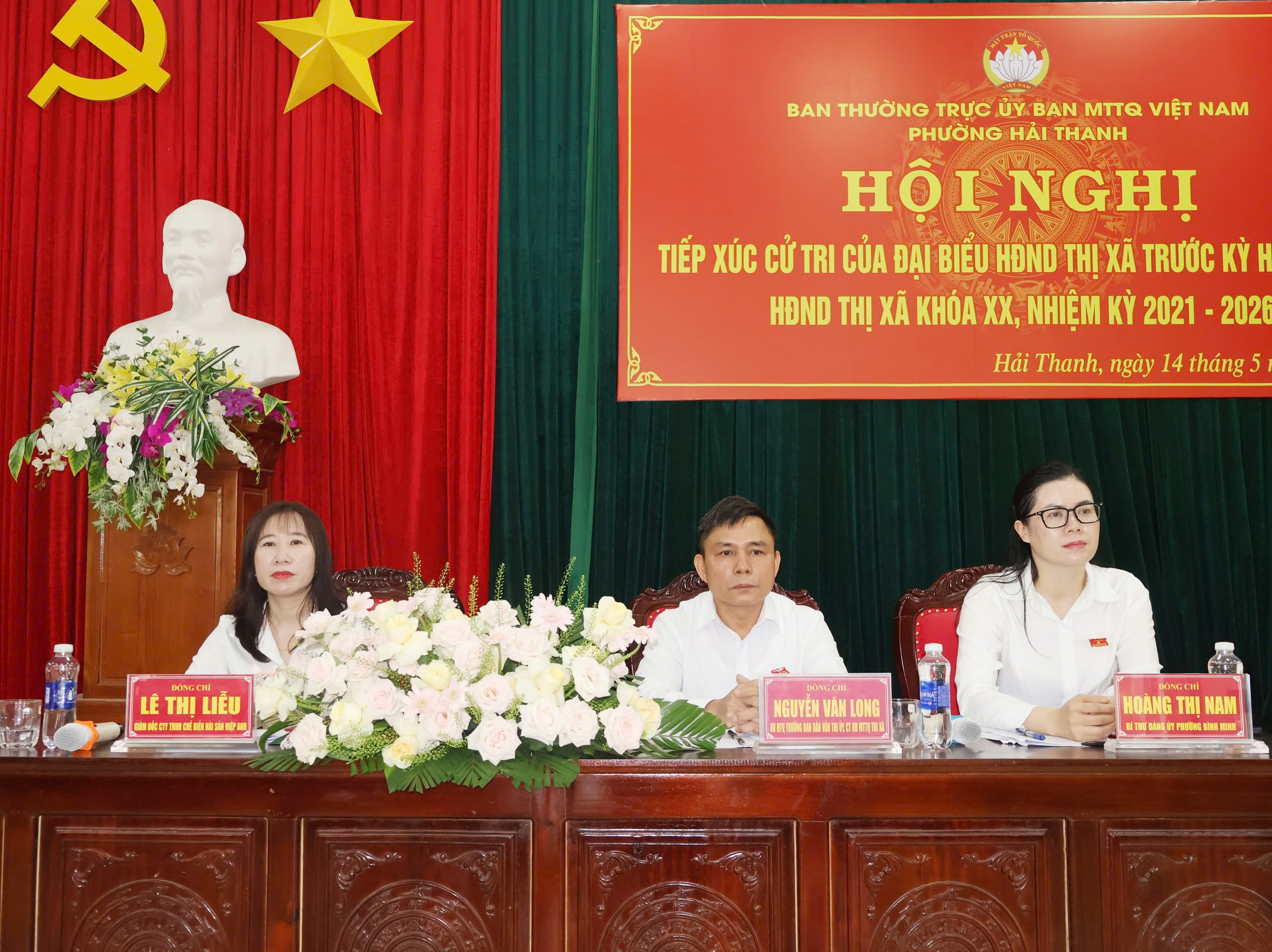 Các đại biểu HĐND thị xã