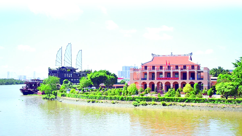 Bến Nhà Rồng - nơi Chủ tịch Hồ Chí Minh khởi đầu cuộc hành trình 30 năm tìm đường cứu nước. Ảnh: PV