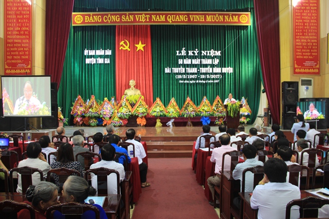 Toàn cảnh buổi Lễ kỷ niệm 50 năm