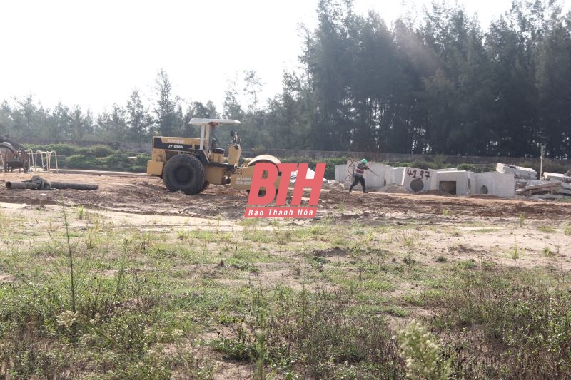 Dự án Khu Du lịch sinh thái Tân Dân đang chậm tiến độ GPMB do phát sinh nhiều vướng mắc.