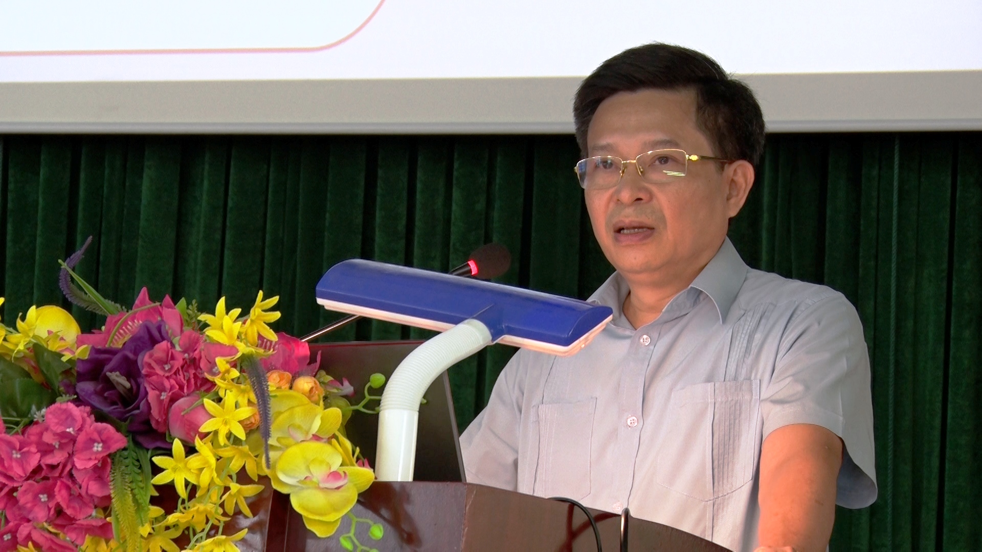 Đồng chí Vũ Trọng Hà - Vụ trưởng, Chánh Văn phòng, thành viên chuyên trách Ban Chỉ đạo 35 Trung ương.