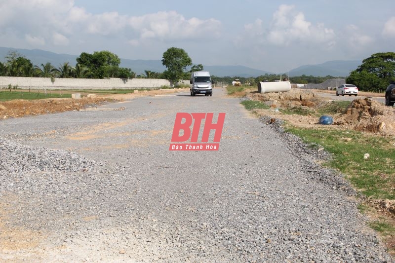 Một hạng mục của Dự án Phát triển các đô thị động lực - Tiểu dự án đô thị Tĩnh Gia đang được tháo gỡ vướng mắc để đẩy nhanh tiến độ thi công.