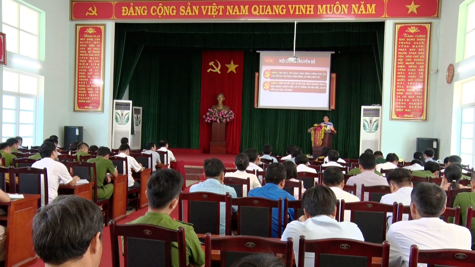 Hình ảnh tại lớp tập huấn.