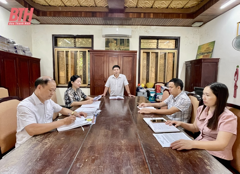 Ủy ban Kiểm tra Thị ủy Nghi Sơn triển khai các nhiệm vụ trọng tâm trong công tác KTGS của Đảng.